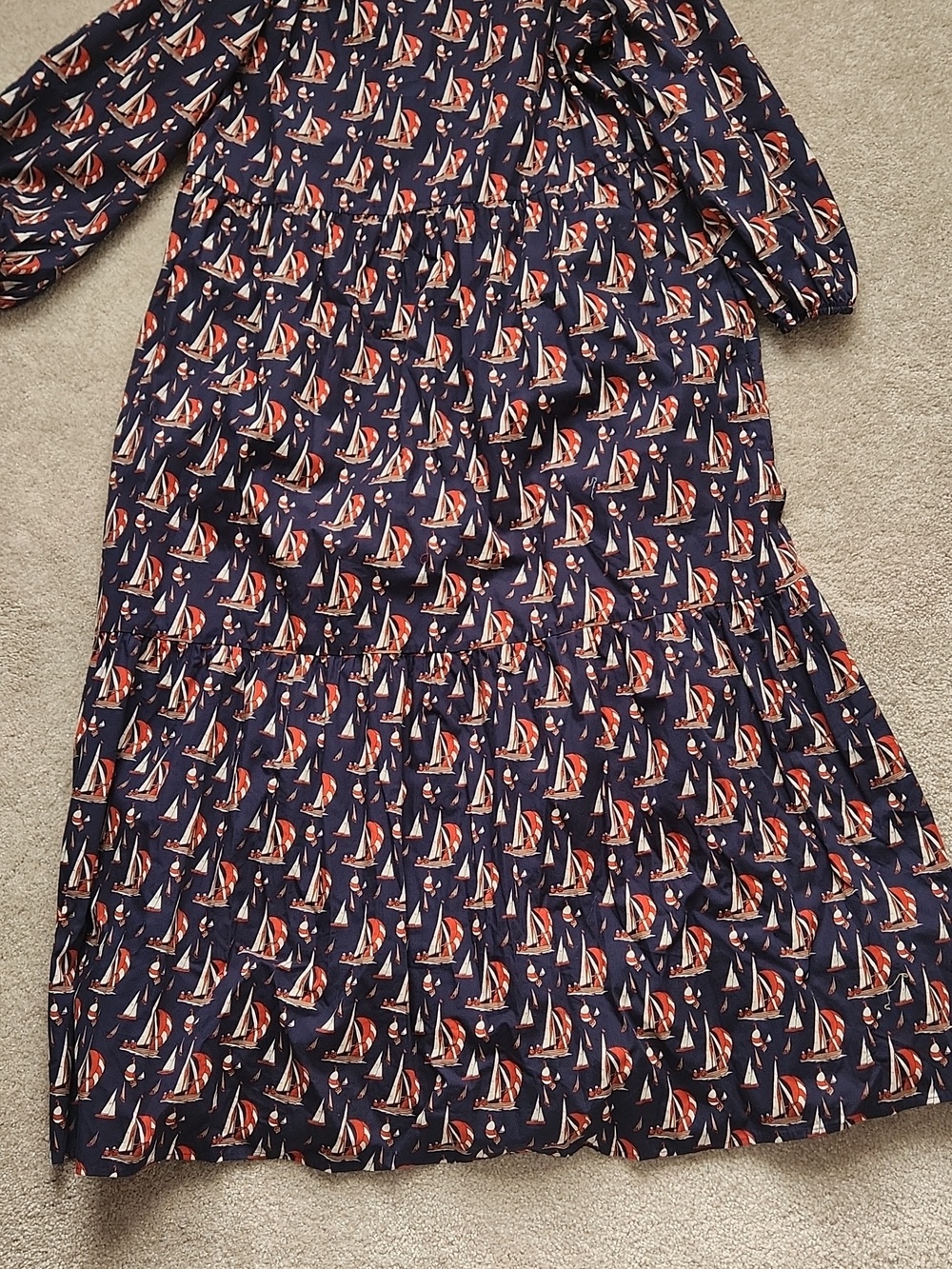 Anthropologie Bettina Shirtdress - Sailboat Print - Picture 5 of 5